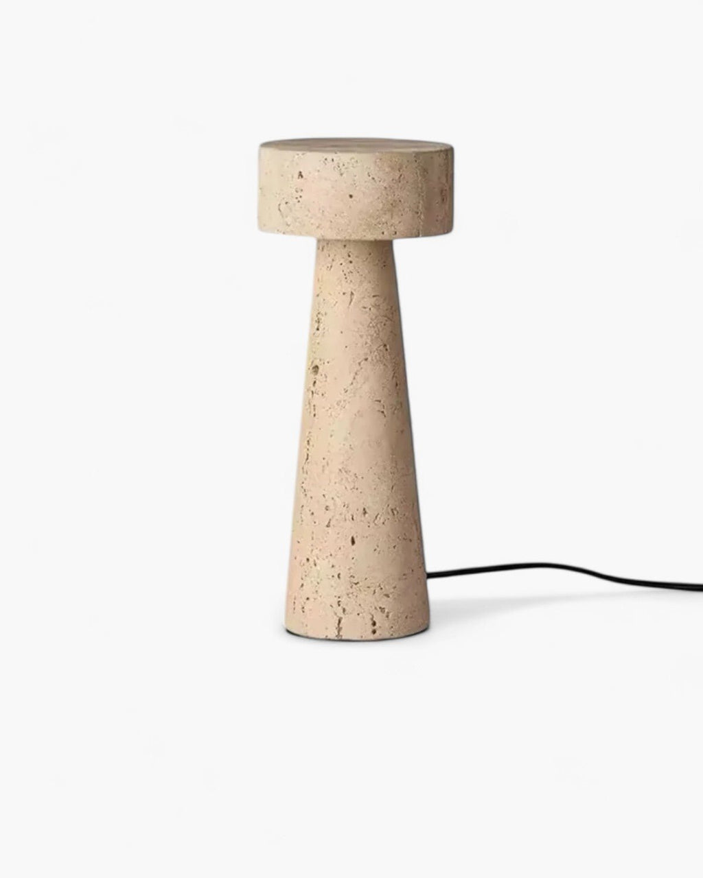 Lunaro | Travertine Table Lamp