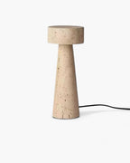 Lunaro | Travertine Table Lamp