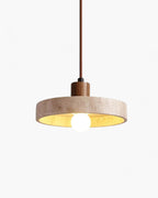 Marceline | Elegant Travertine Ceiling Pendant