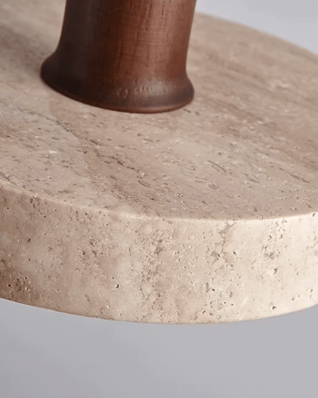Marceline | Elegant Travertine Ceiling Pendant
