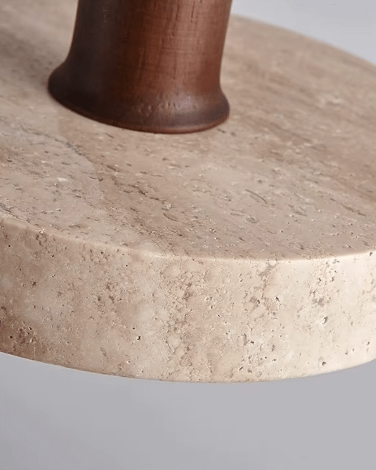 Marceline | Elegant Travertine Ceiling Pendant