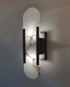 Lumera | Elegant Marble LED Wall Sconce