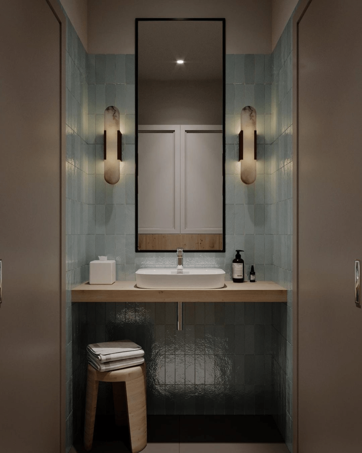 Lumera | Elegant Marble LED Wall Sconce