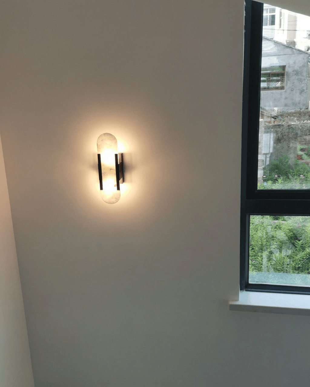 Lumera | Elegant Marble LED Wall Sconce
